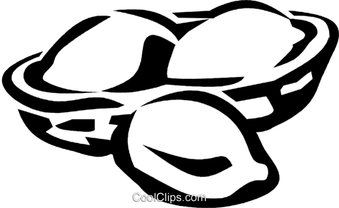 480x295 Peanut In Half Shell Royalty Free Vector Clip Art Illustration