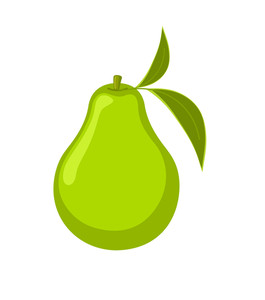 265x300 Green Pears Royalty Free Vectors