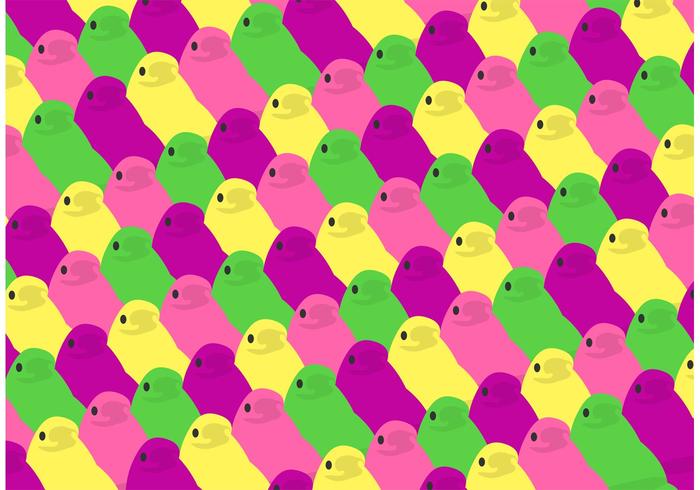 700x490 Easter Peeps Pattern Free Vector