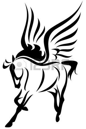 301x450 Pegasus Vector Illustration