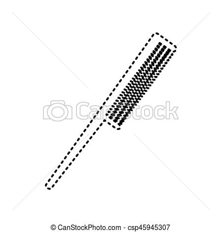 450x470 Isolated., Rayado, Signo., Fondo., Negro, Vector., Blanco