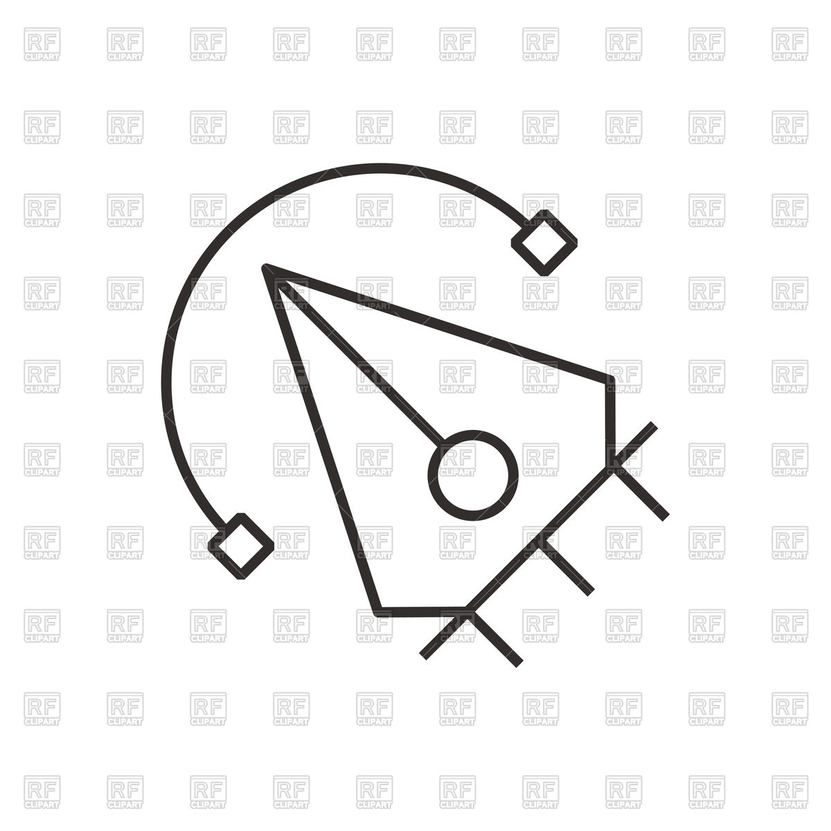 1200x1200 Pen Tool Icon