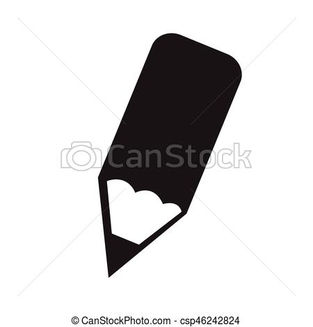 450x470 Pencil Icon Vector Illustration.