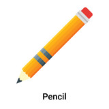 160x160 Pencil Icon Vector Sign And Symbol Isolated On White Background
