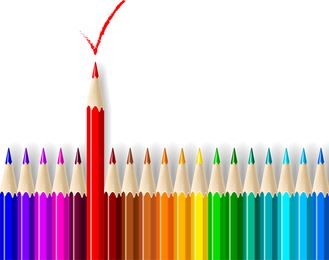329x260 Colored Pencil Vector Graphics To Download