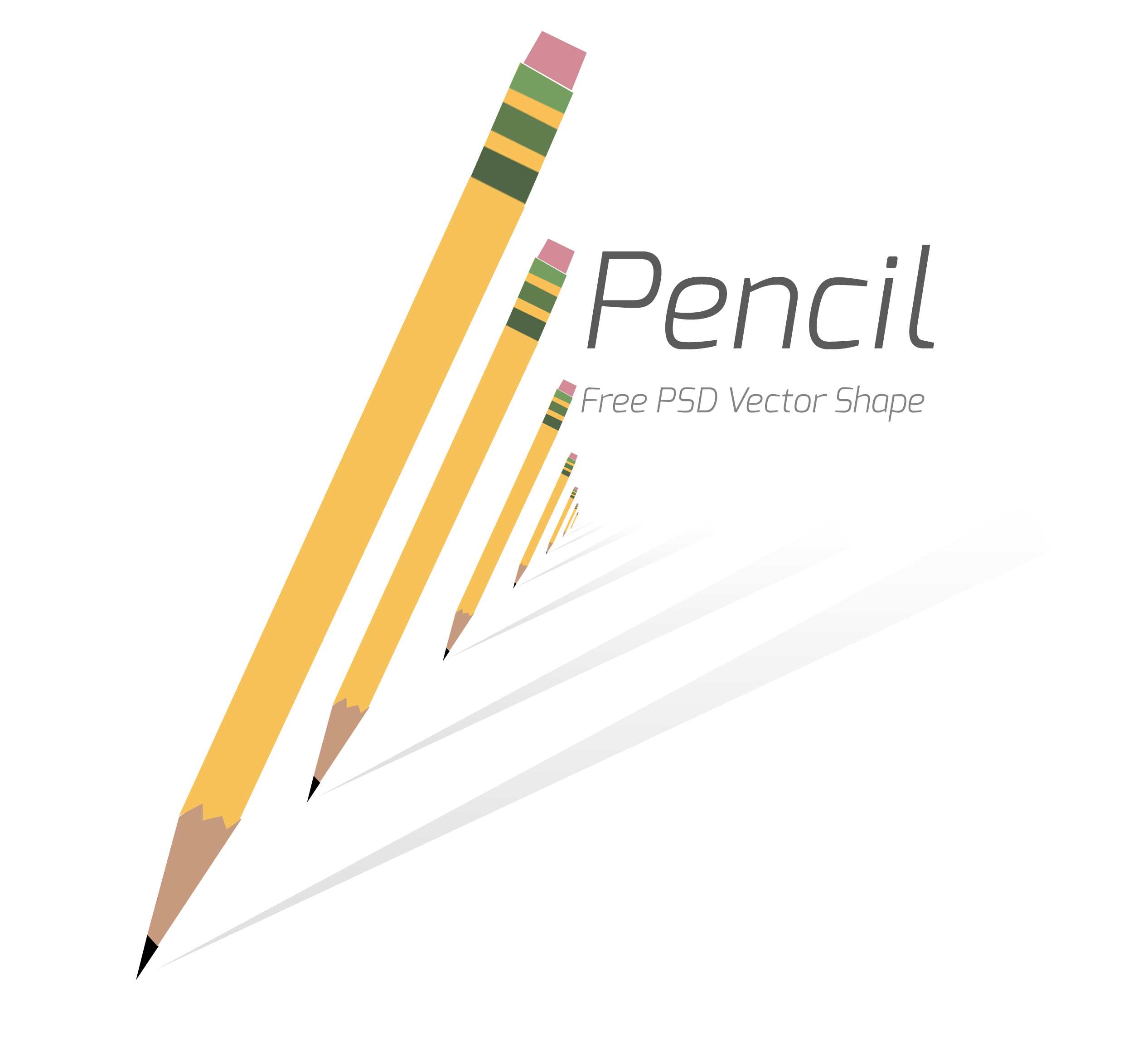 Pencil Vector Free at GetDrawings | Free download