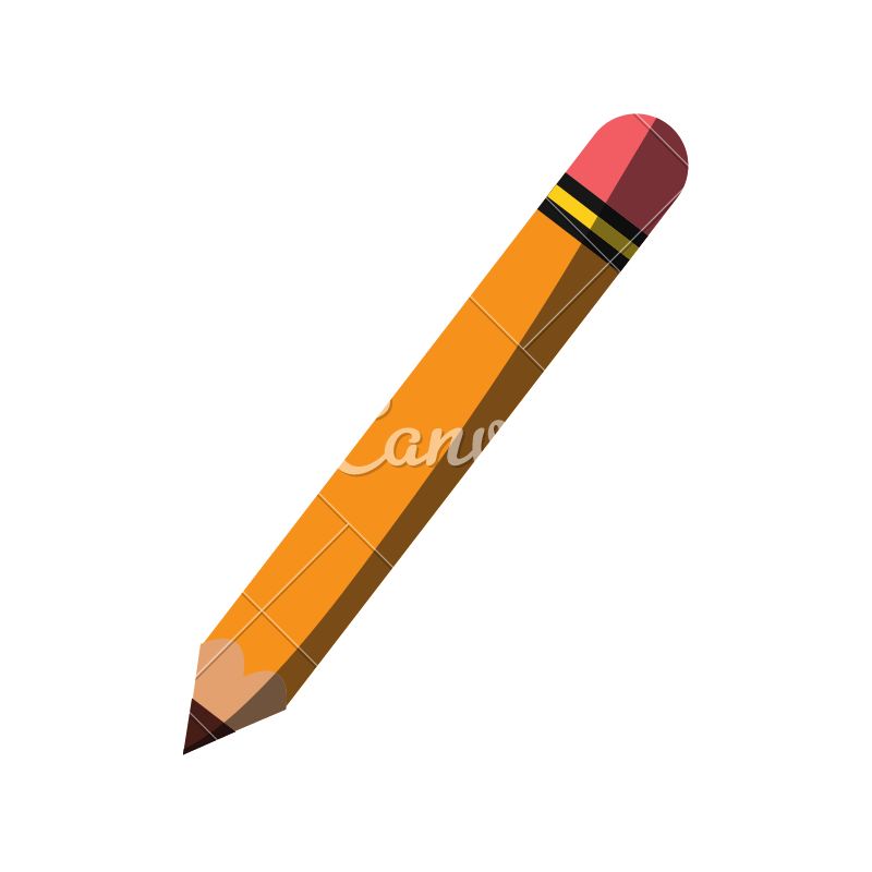 800x800 Pencil Vector