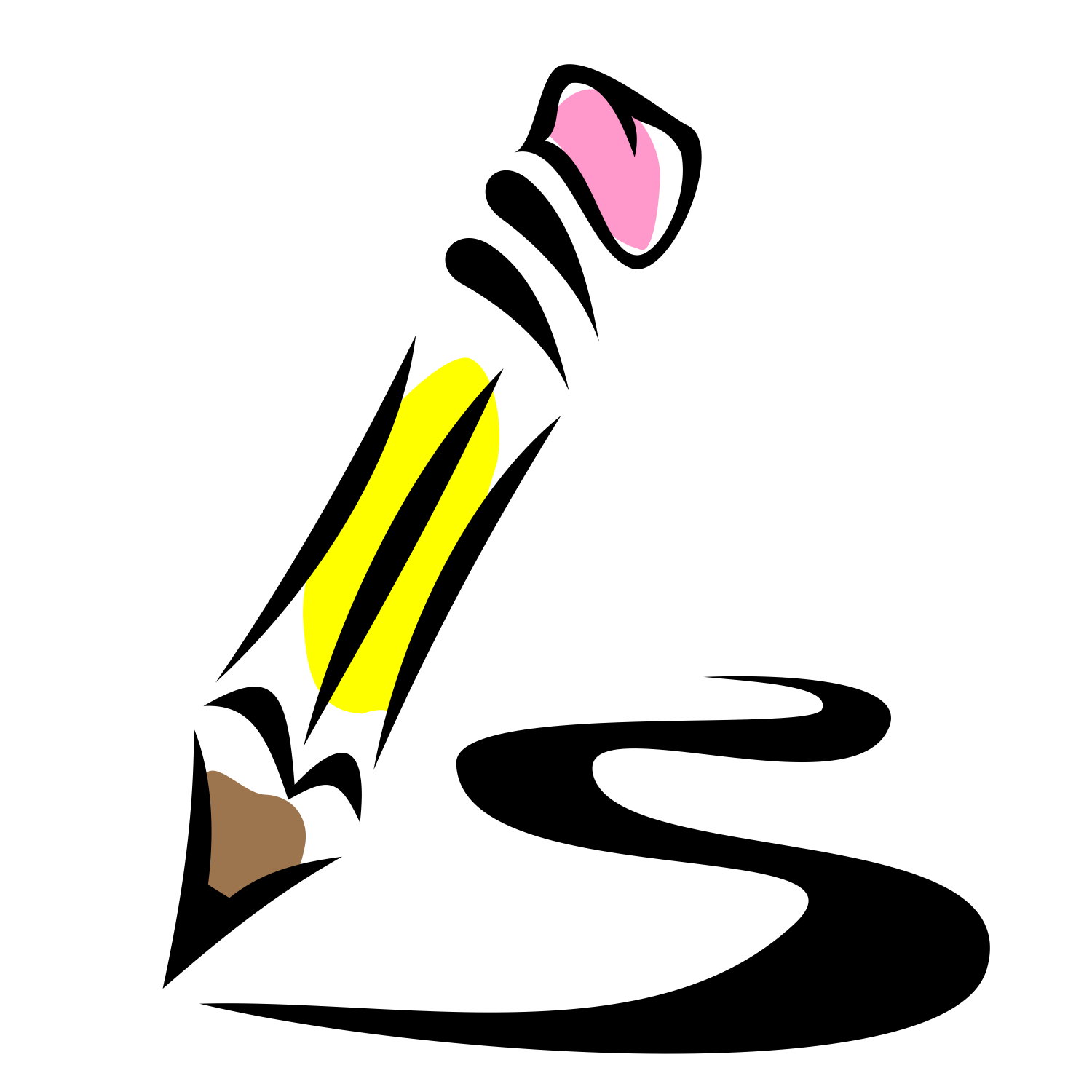 1500x1500 Vector For Free Use Cartoon Pencil