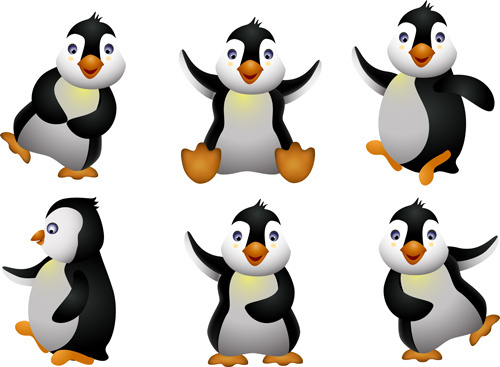 500x367 Free Vector Penguins Free Vector Download (239 Free Vector) For