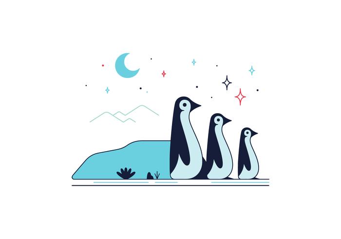 700x490 Free Penguins Vector