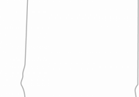 200x140 Indiana Outline Vector County Pennsylvania Blank Map Set Stock