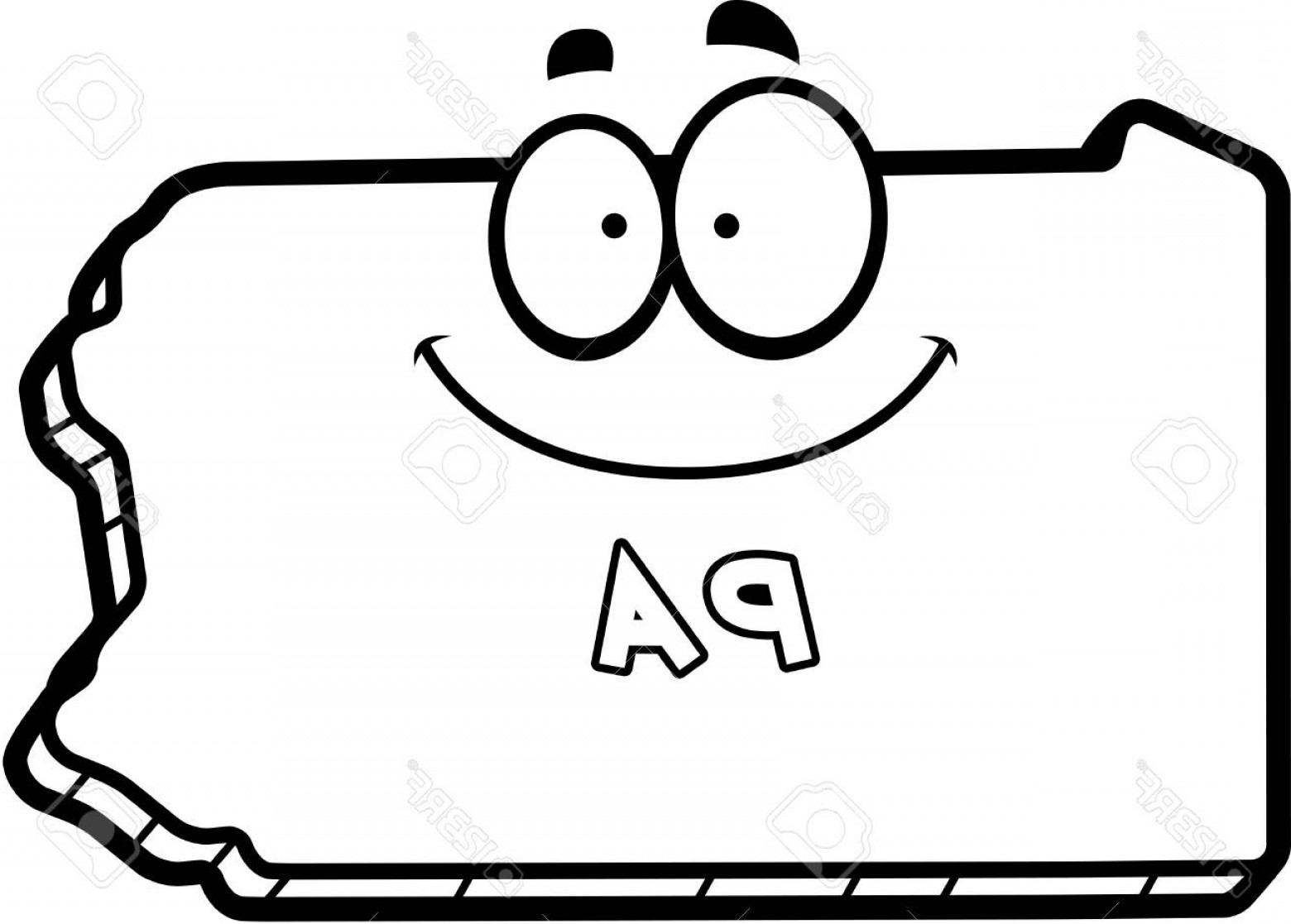 1560x1117 Photostock Vector A Cartoon Illustration Of The State Of