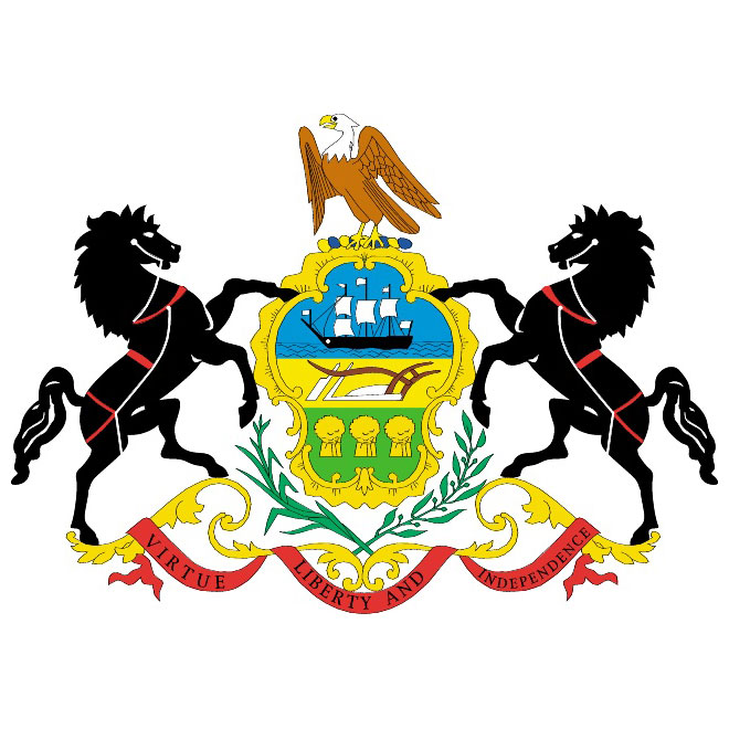 660x660 Pennsylvania Vector Coat Of Arms