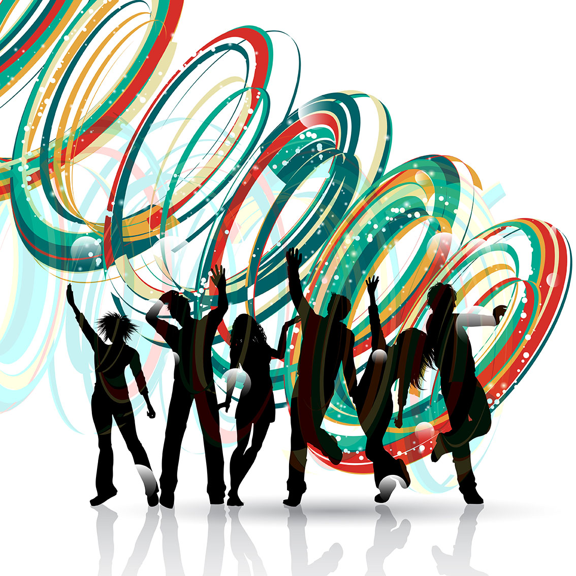 1134x1134 People Dancing Free Vector Art