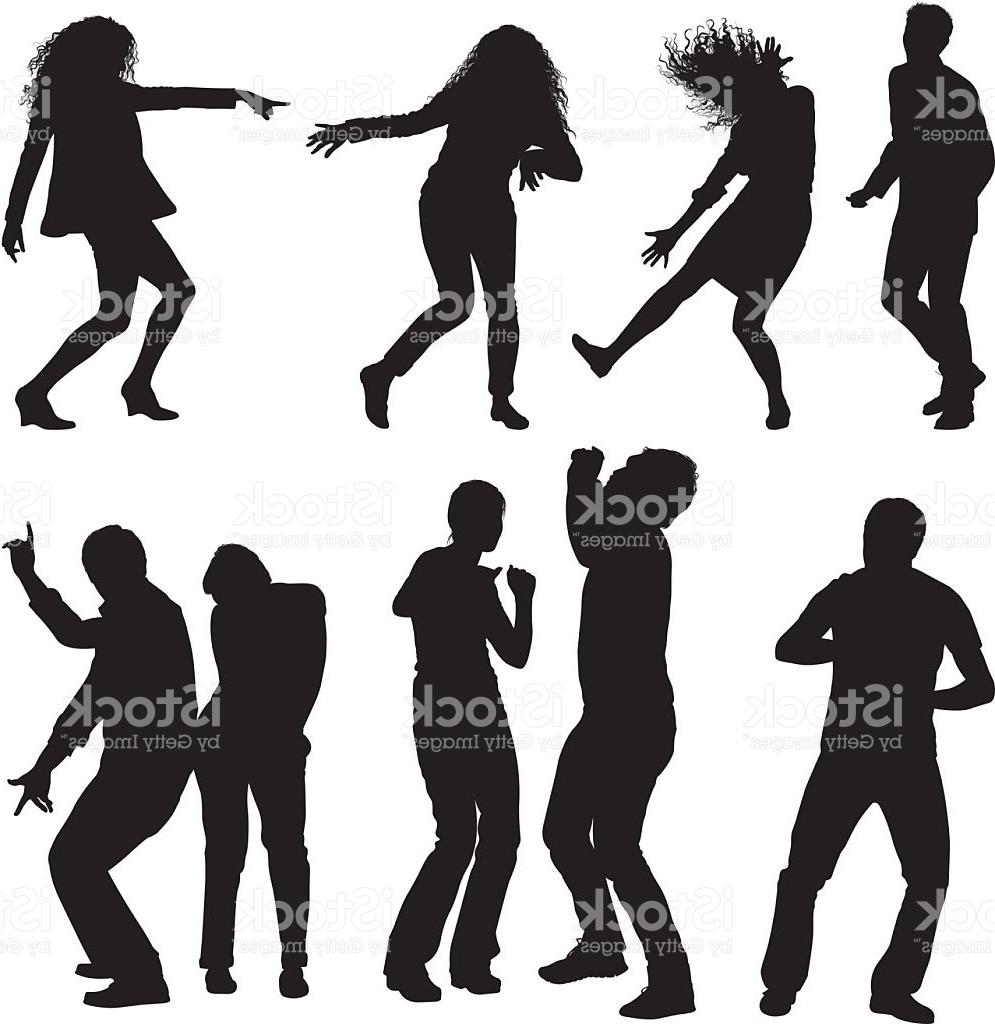 995x1024 Unique Silhouettes Of People Dancing Vector Images