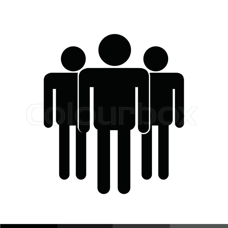 800x800 Pictogram People Icon Illustration Design Stock Vector Colourbox