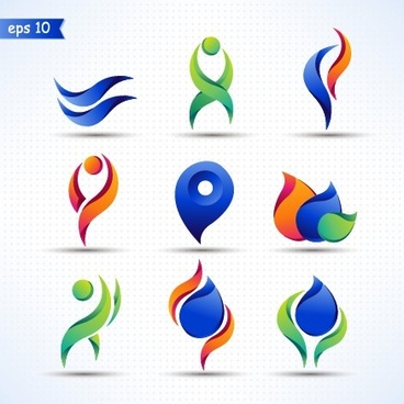 368x368 Abstract People Logo Free Vector Download (87,064 Free Vector) For