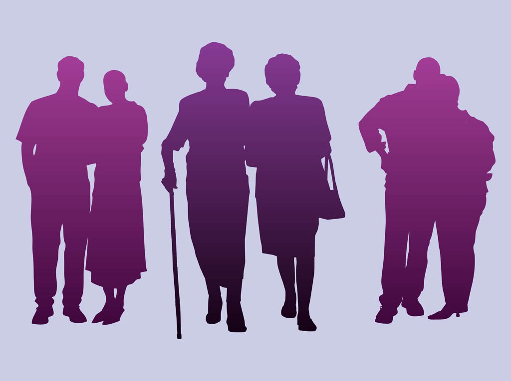 1024x765 Elderly People Vector Art Amp Graphics