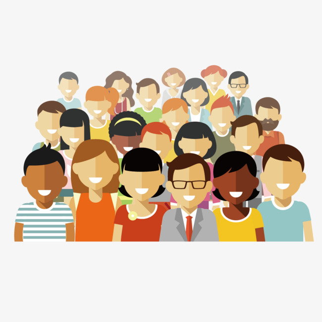 650x651 Vector Group Of People, People Clipart, Vector, Character Png And