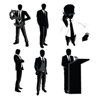 200x200 Best Of, Free Vector Business People Silhouette Packs