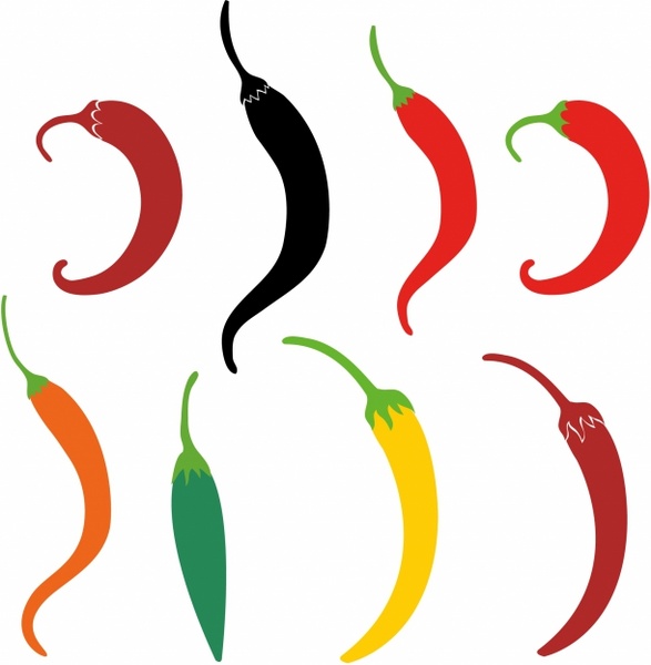 587x600 Chili Pepper Free Vector In Adobe Illustrator Ai ( .ai