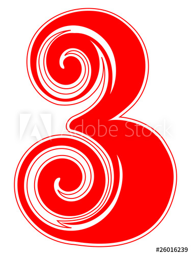 375x500 Peppermint Candy Cane Number Three