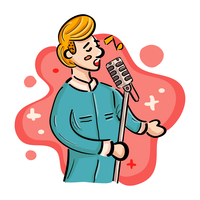 200x200 Performance Free Vector Art