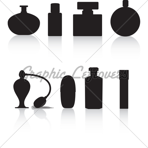 500x500 Perfume Bottles Gl Stock Images