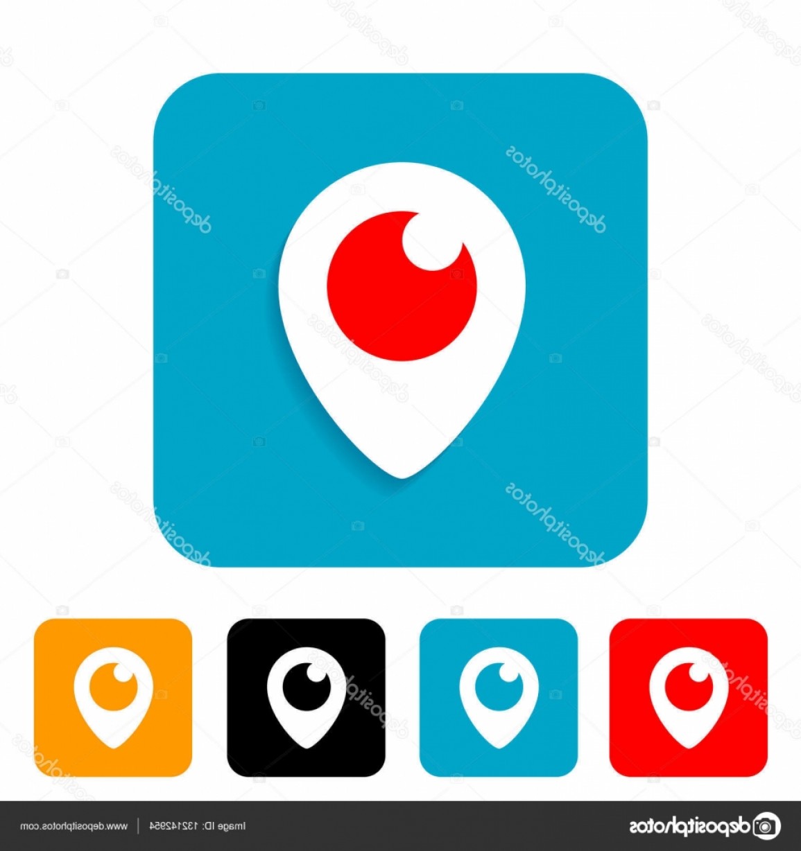 1155x1228 Stock Illustration Periscope Icon Vector Illustration Shopatcloth
