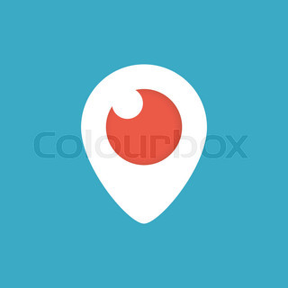 320x320 Vector Periscope Icon. Periscope App Stock Vector Colourbox