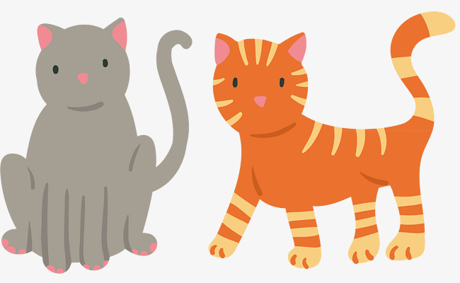 650x400 Orange Colored Cat Vector, Cat Clipart, Gray Kitten, Persian Png
