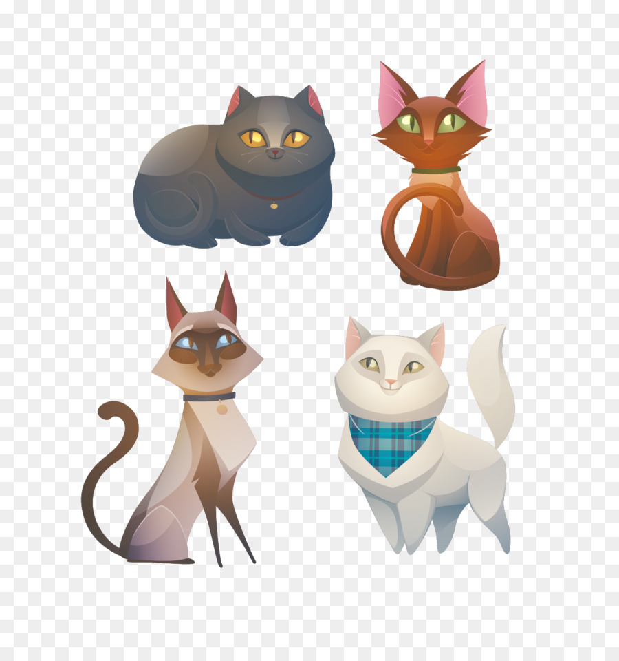 900x960 Persian Cat Kitten Pet Sitting Cartoon