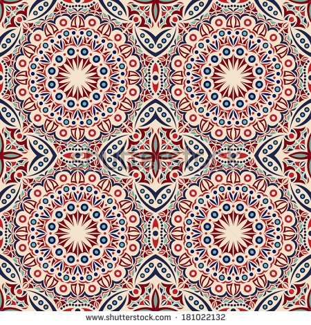 450x470 Persian Carpet Patterns Vector