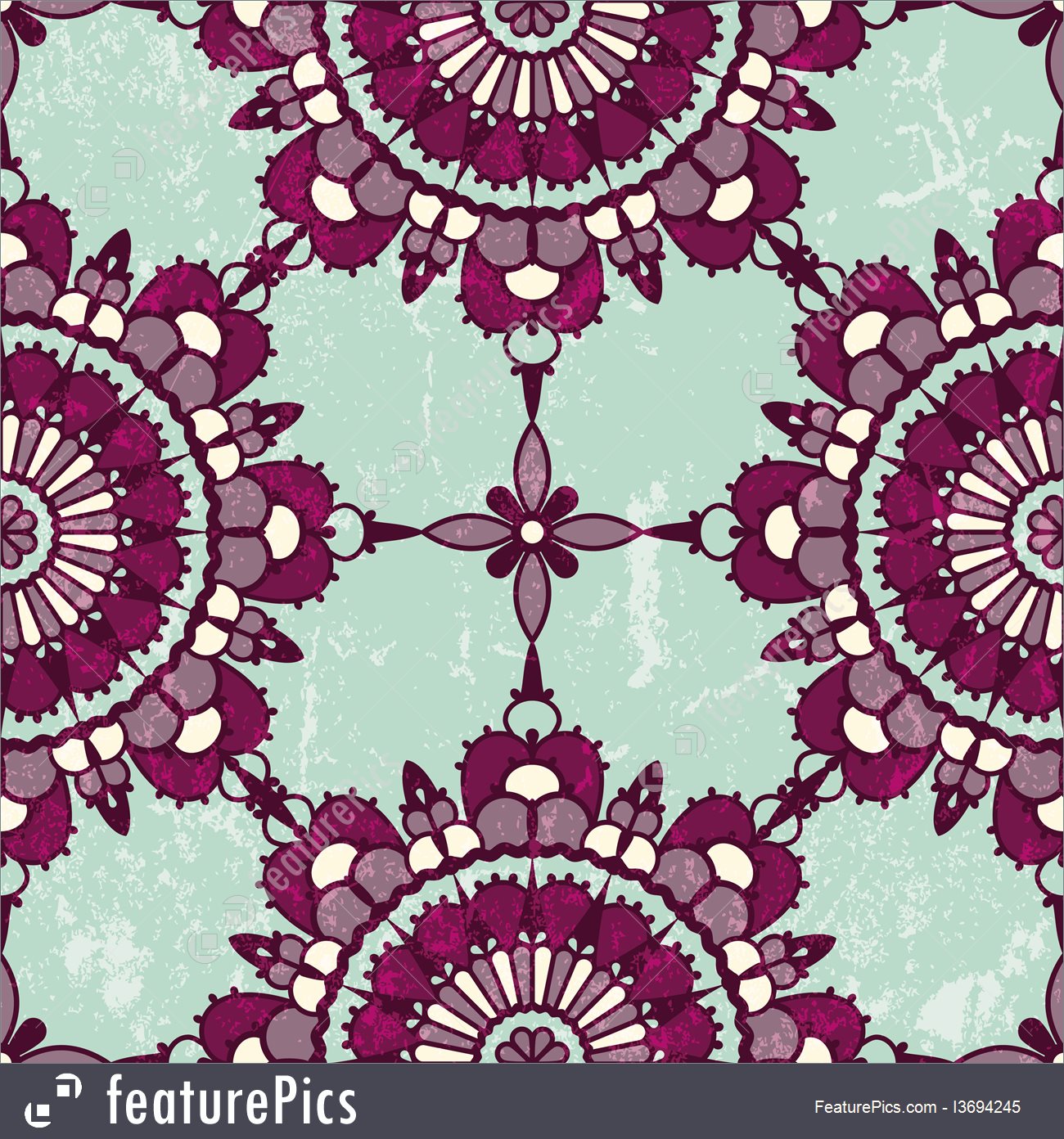 1300x1392 Abstract Patterns Persian Grunge Seamless Pattern.