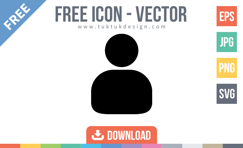 800x486 Person Icon Free Vector Image