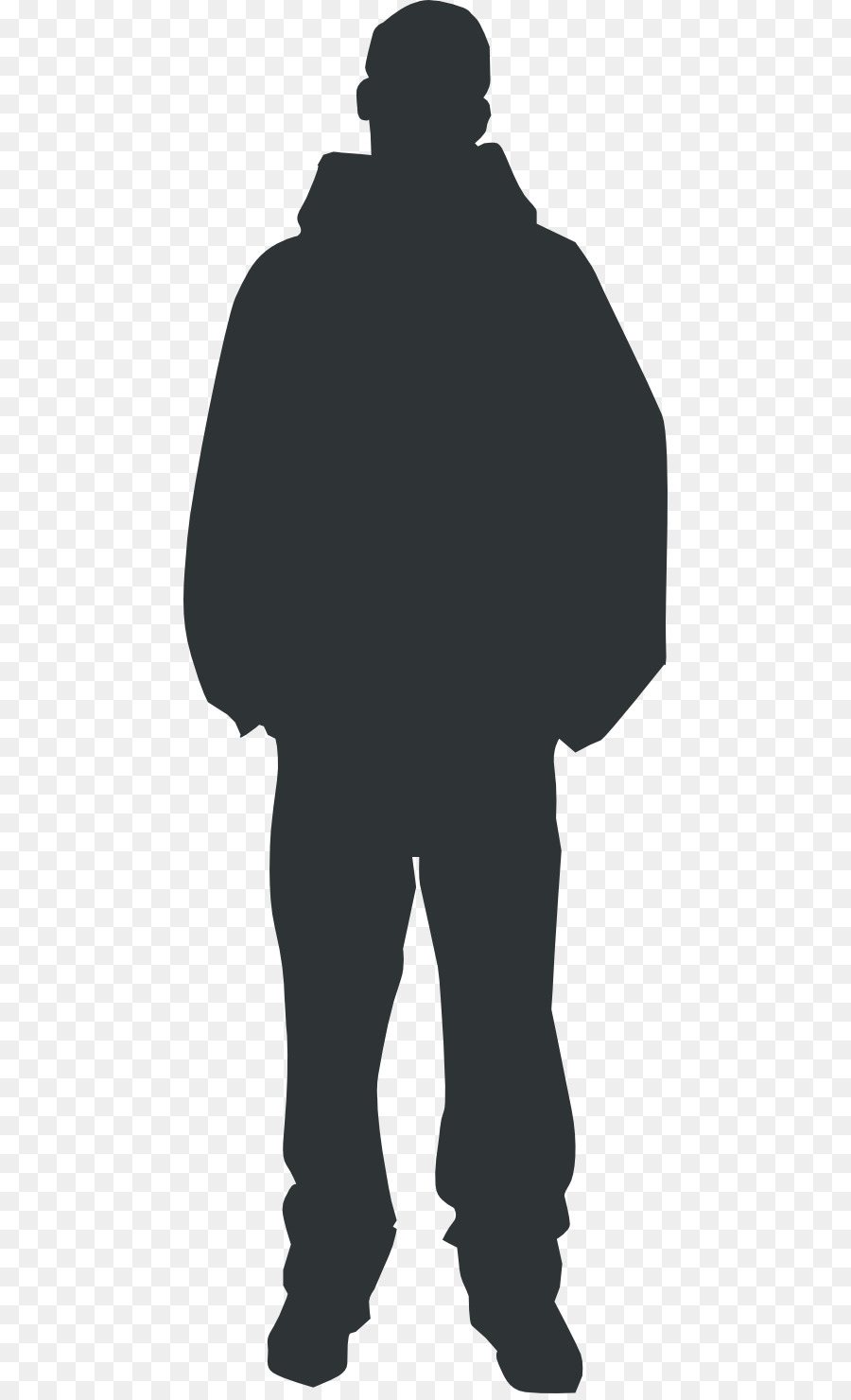 900x1480 Outline Person Scalable Vector Graphics Clip Art