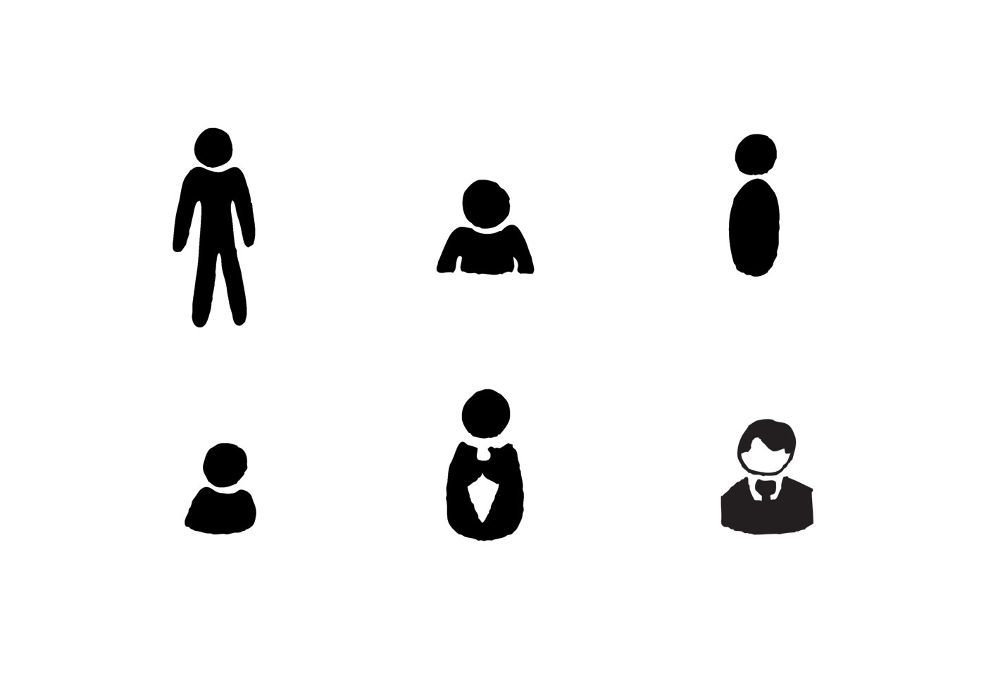 1400x980 Man Icon Free Vector Art