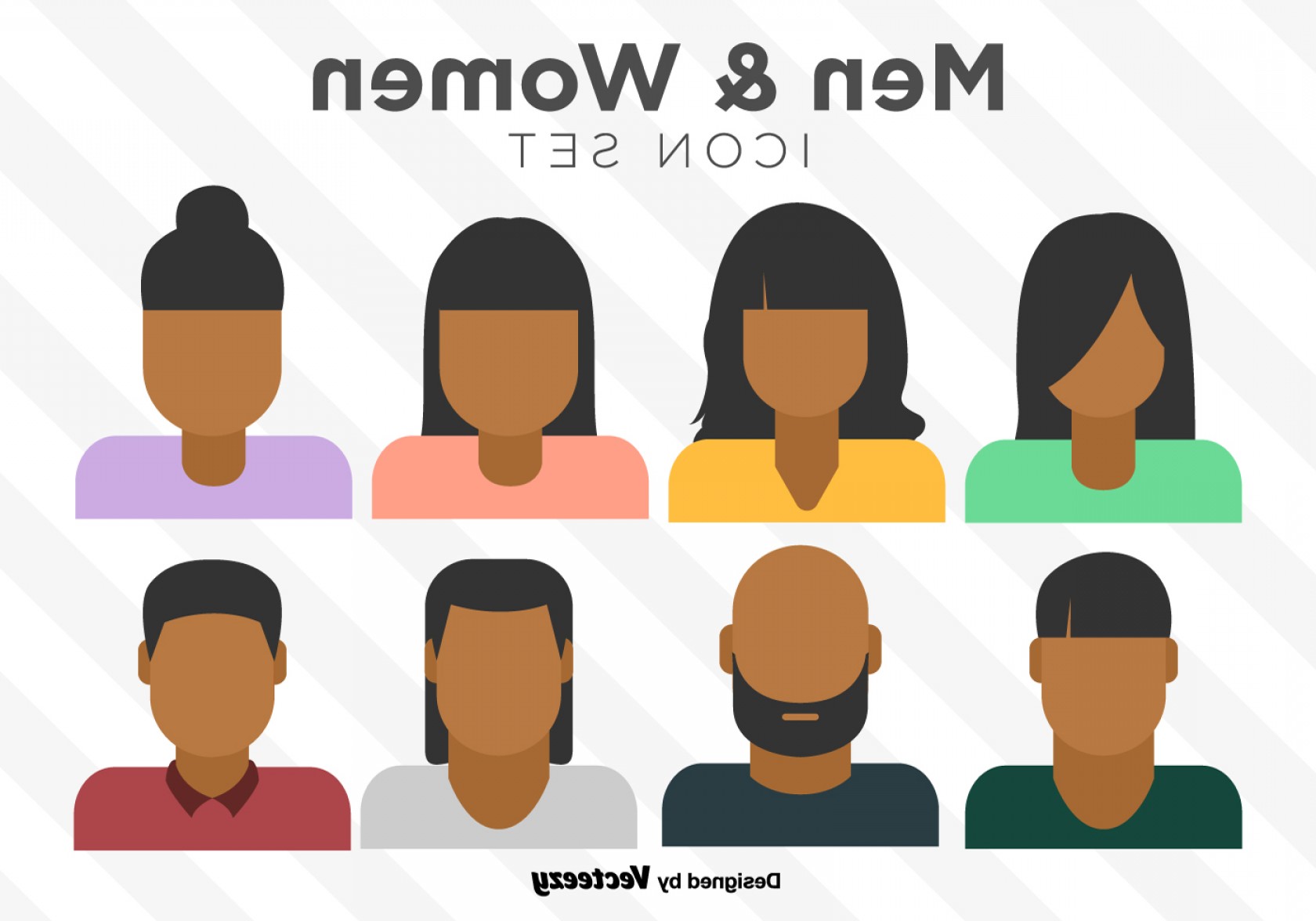 1680x1176 Vector Set Of Colorful Person Icons Lazttweet