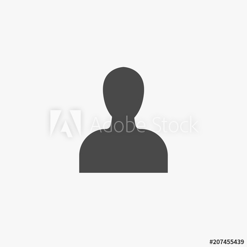 500x500 Human Vector Icon Person Symbol