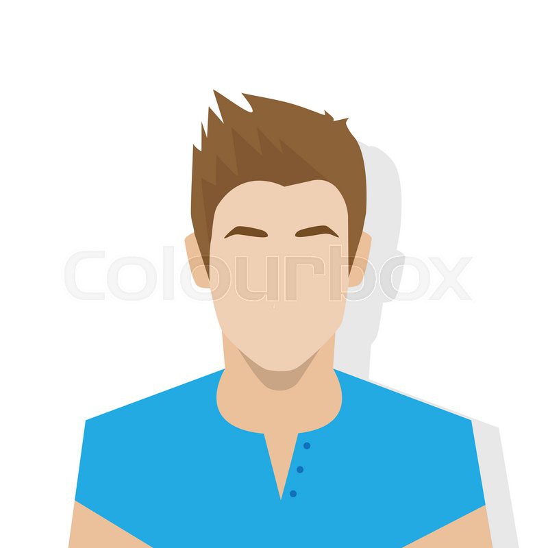 800x800 Profile Icon Male Avatar Portrait Casual Person Silhouette Face