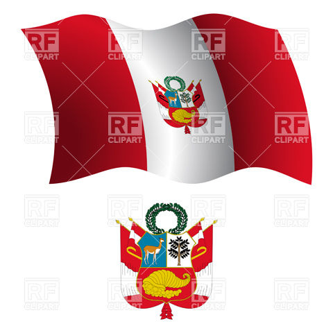 480x480 Peru Flag And Coat Of Arms Vector Image Vector Artwork Of Signs