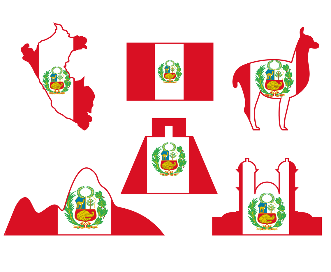 1136x936 Peru Icon Landmark And Animal Vector Vector Art Amp Graphics