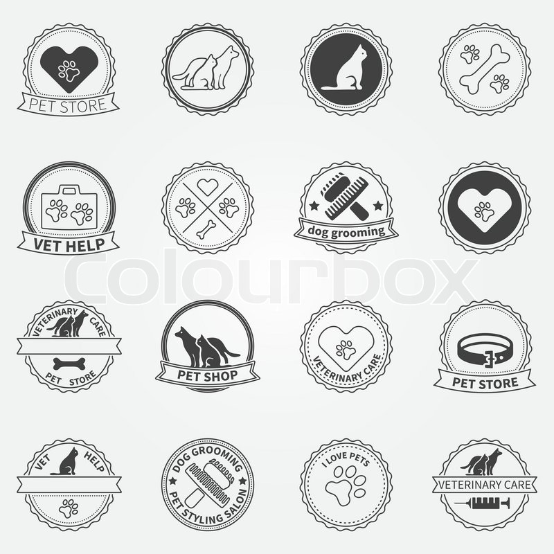 800x800 Dog Ans Cats Logos And Badges