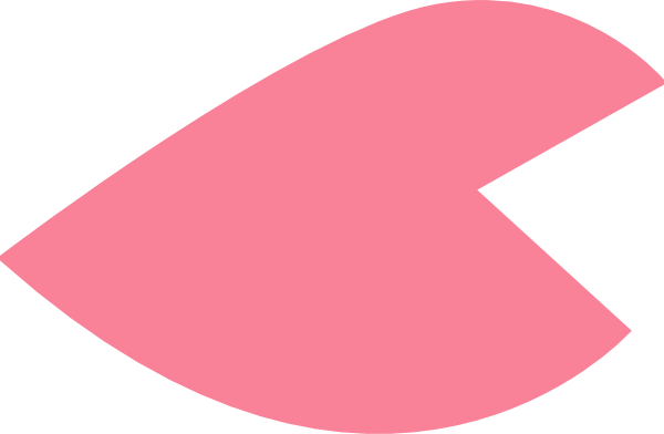 600x392 Sakura Petal 1 Salmon Clip Art