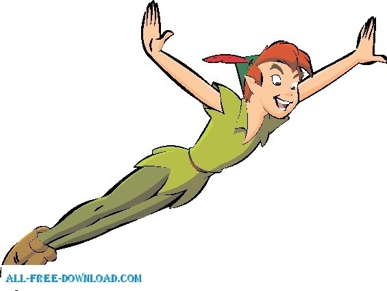 565x425 Peter Pan 001 Free Vector In Encapsulated Postscript Eps ( .eps