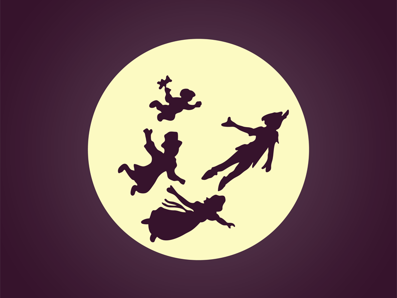 800x600 Peter Pan Dribbble By Garrett Gee