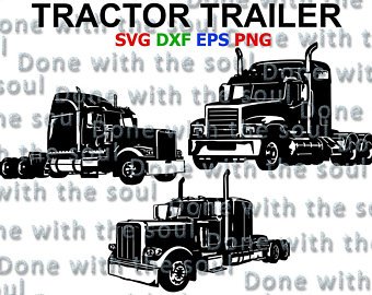 340x270 Semi Truck Svg Etsy