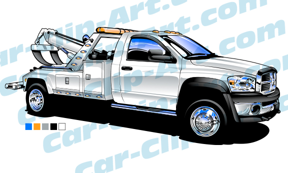 576x346 Big Rig Tow Truck Vector Clip Art Need It I Have It! Hot Rod