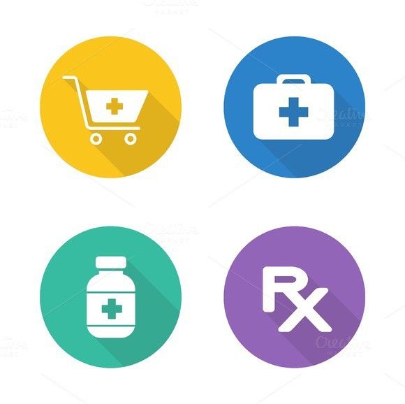 580x578 Pharmacy Icons. Vector Icons Pharmacy, Icons And