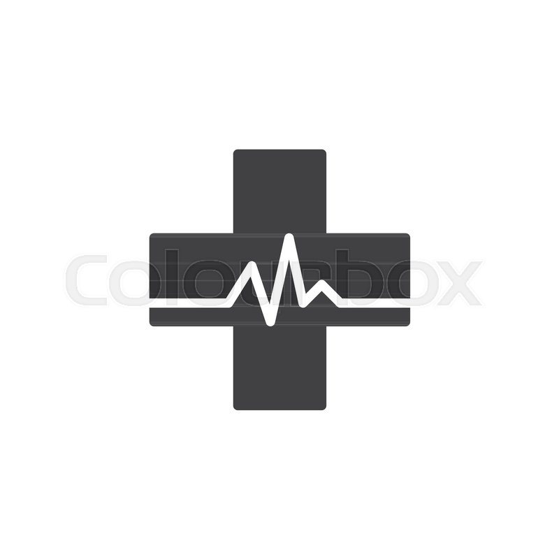 800x800 Medical Pharmacy Icon Vector, Filled Flat Sign, Solid Pictogram